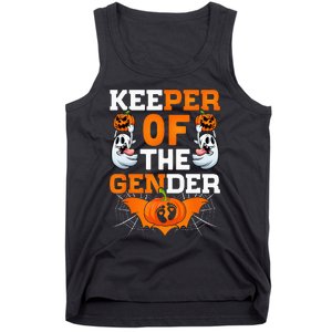 Funny Boo Secret Keeper Of The Gender Reveal Halloween Party Tank Top