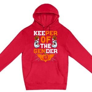 Funny Boo Secret Keeper Of The Gender Reveal Halloween Party Premium Pullover Hoodie