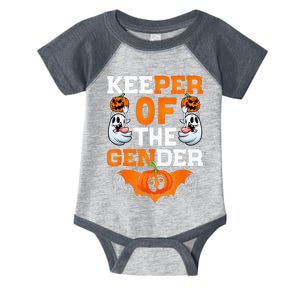 Funny Boo Secret Keeper Of The Gender Reveal Halloween Party Infant Baby Jersey Bodysuit