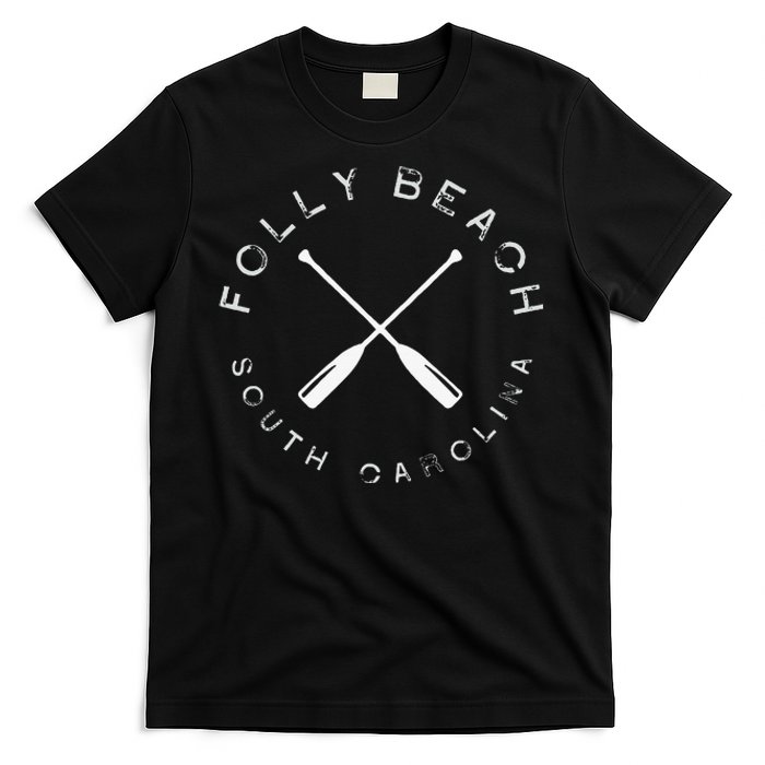 Folly Beach South Carolina Vintage T-Shirt