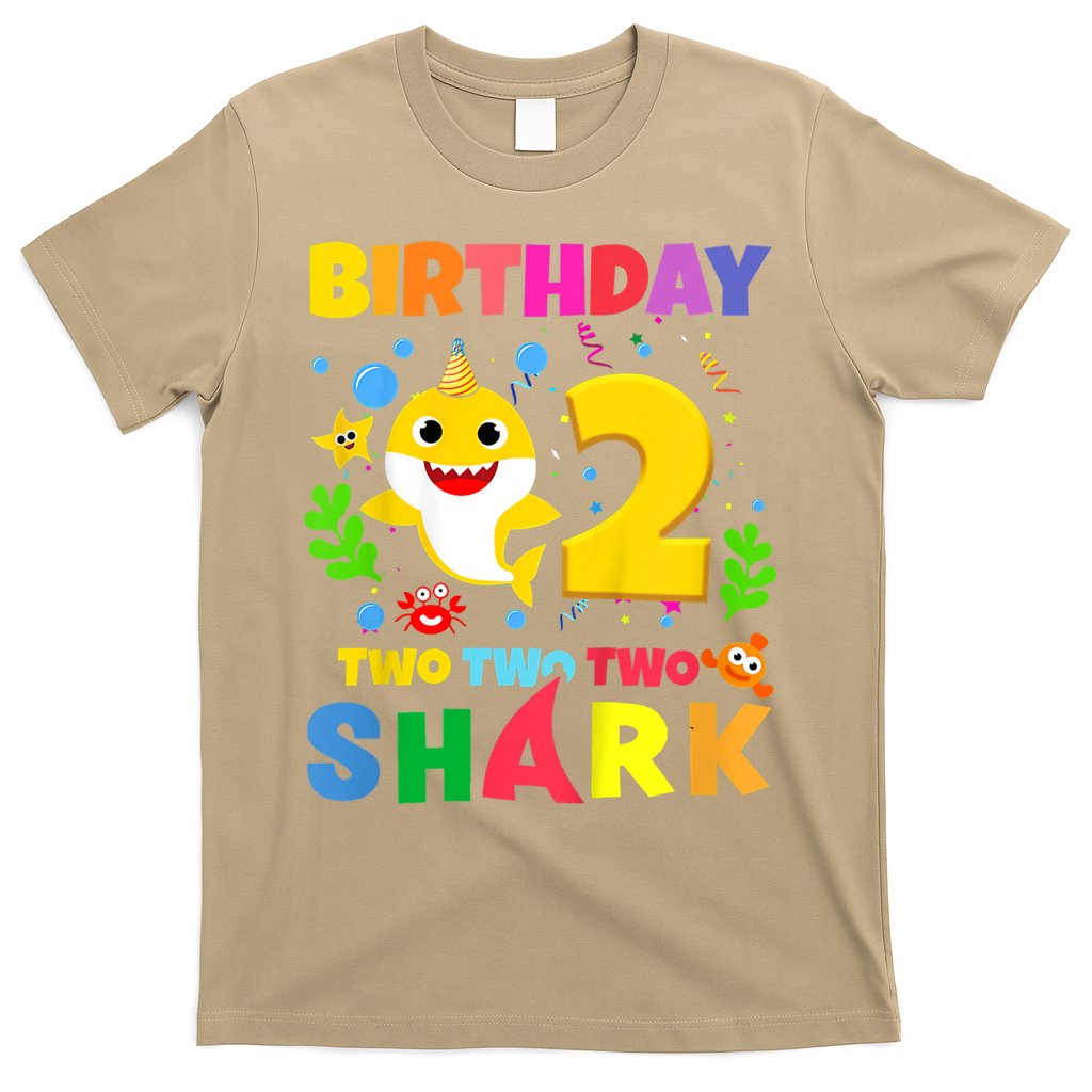 Funny Baby Shark 2nd Birthday Boy Girl Two 2 Year Old Gift 1 T-Shirt