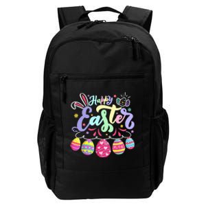 funnt Bunny Spring Easter Egg Hunt Easter Daily Commute Backpack