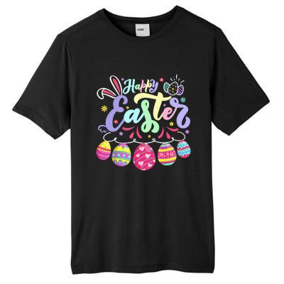 funnt Bunny Spring Easter Egg Hunt Easter Tall Fusion ChromaSoft Performance T-Shirt