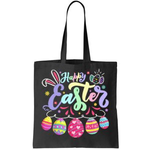 funnt Bunny Spring Easter Egg Hunt Easter Tote Bag