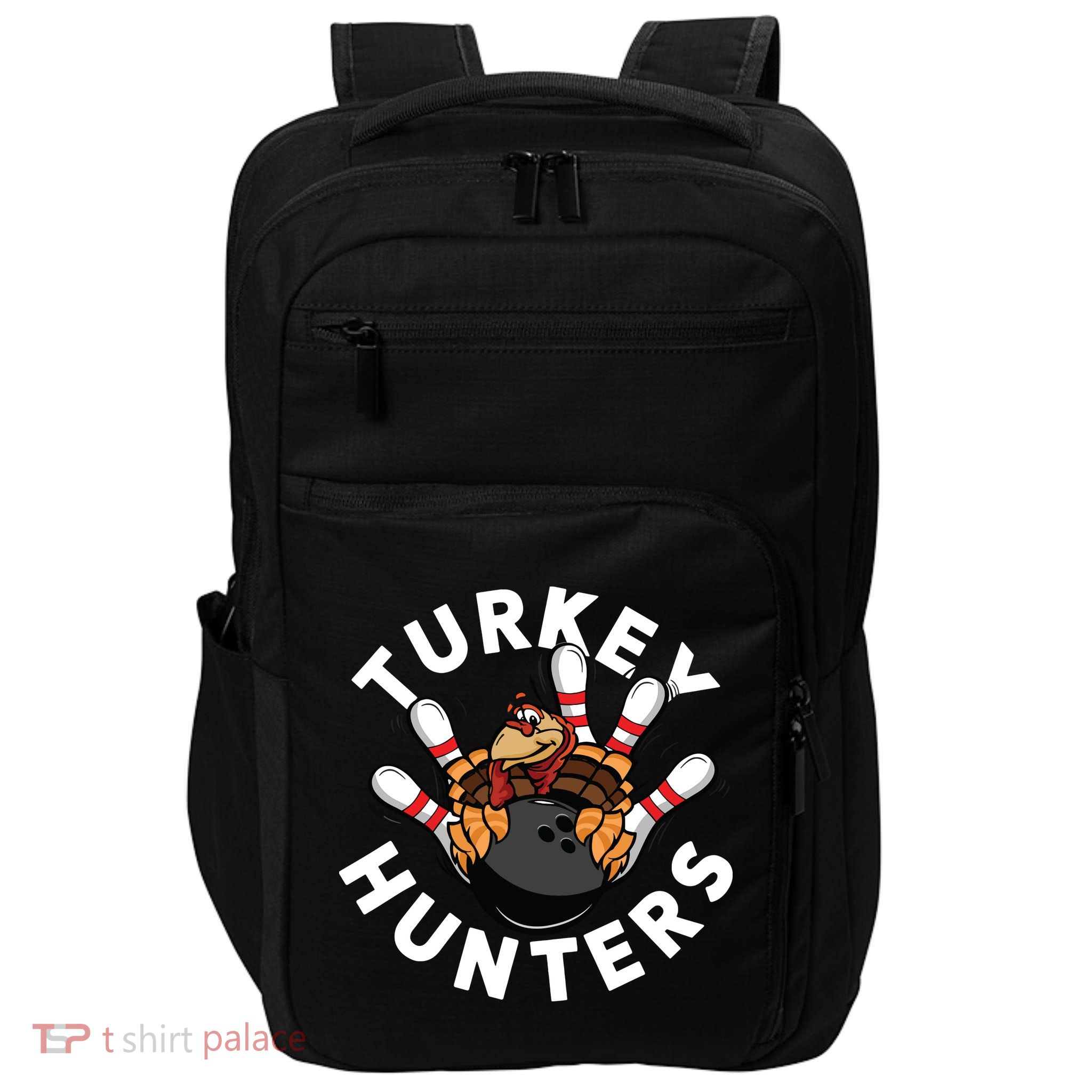 Funny Bowling Shirts For Turkey Hunters Impact Tech Backpack