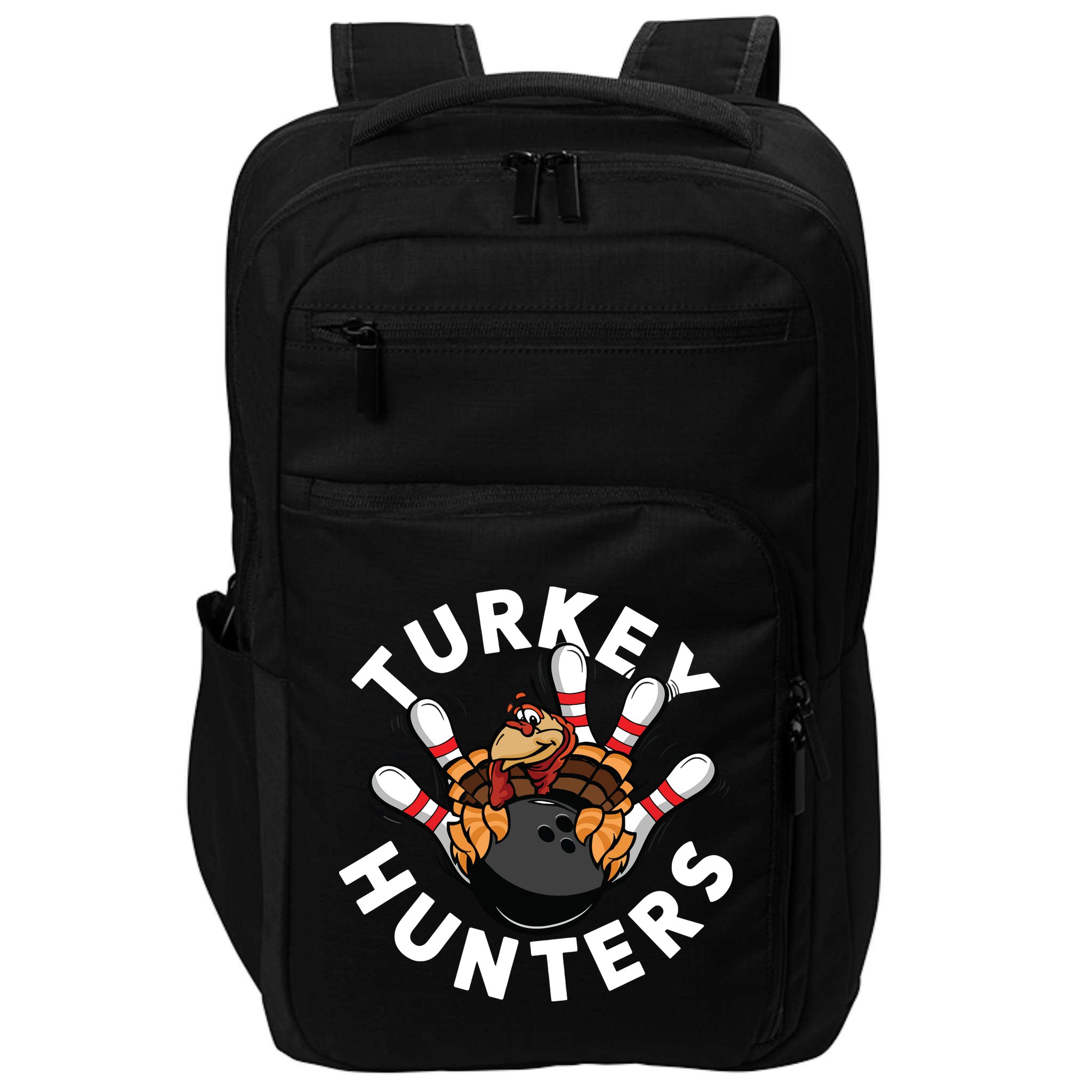 Funny Bowling Shirts For Turkey Hunters Impact Tech Backpack
