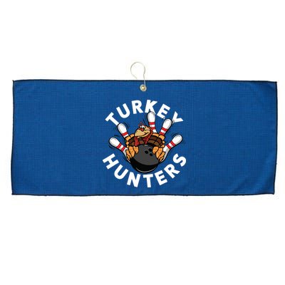 Funny Bowling Shirts For Turkey Hunters Large Microfiber Waffle Golf Towel