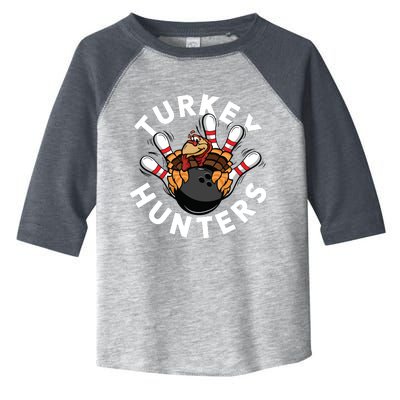 Funny Bowling Shirts For Turkey Hunters Toddler Fine Jersey T-Shirt