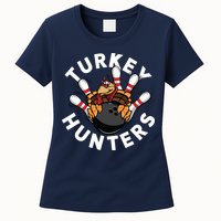 Funny Bowling Shirts For Turkey Hunters Womens T-Shirt