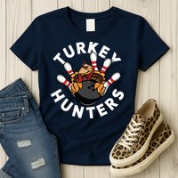 Funny Bowling Shirts For Turkey Hunters Womens T-Shirt