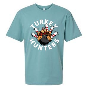 Funny Bowling Shirts For Turkey Hunters Sueded Cloud Jersey T-Shirt