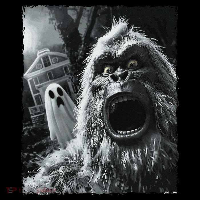 Funny Bigfoot Sasquatch Halloween Gift Tall T-Shirt