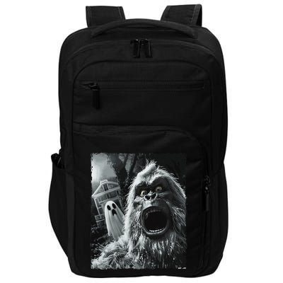 Funny Bigfoot Sasquatch Halloween Gift Impact Tech Backpack