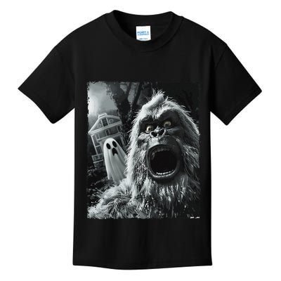 Funny Bigfoot Sasquatch Halloween Gift Kids T-Shirt