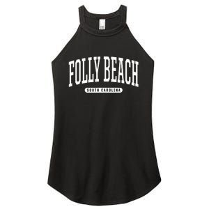 Folly Beach South Carolina Folly Beach Women's Perfect Tri Rocker Tank