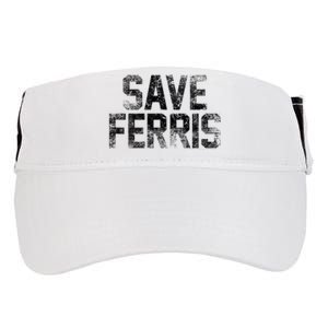 F.E.R.R.I.S Bueller Save F.E.R.R.I.S Adult Drive Performance Visor