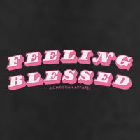 Feeling Blessed Subtle Christian Minimal 7 Panel Mesh Trucker Snapback Hat