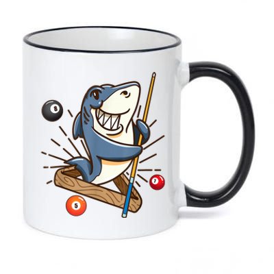 Funny Billiards Shark Hustler Pool Girl Snooker Gifts 11oz Black Color Changing Mug