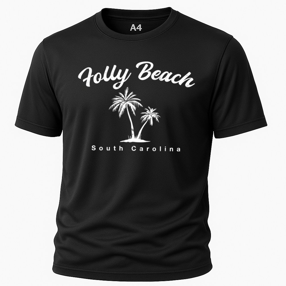 Folly Beach South Carolina Summer Sc Tropical Charleston Gift Performance Shirt