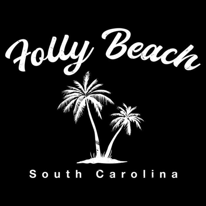 Folly Beach South Carolina Summer Sc Tropical Charleston Gift Drawstring Bag