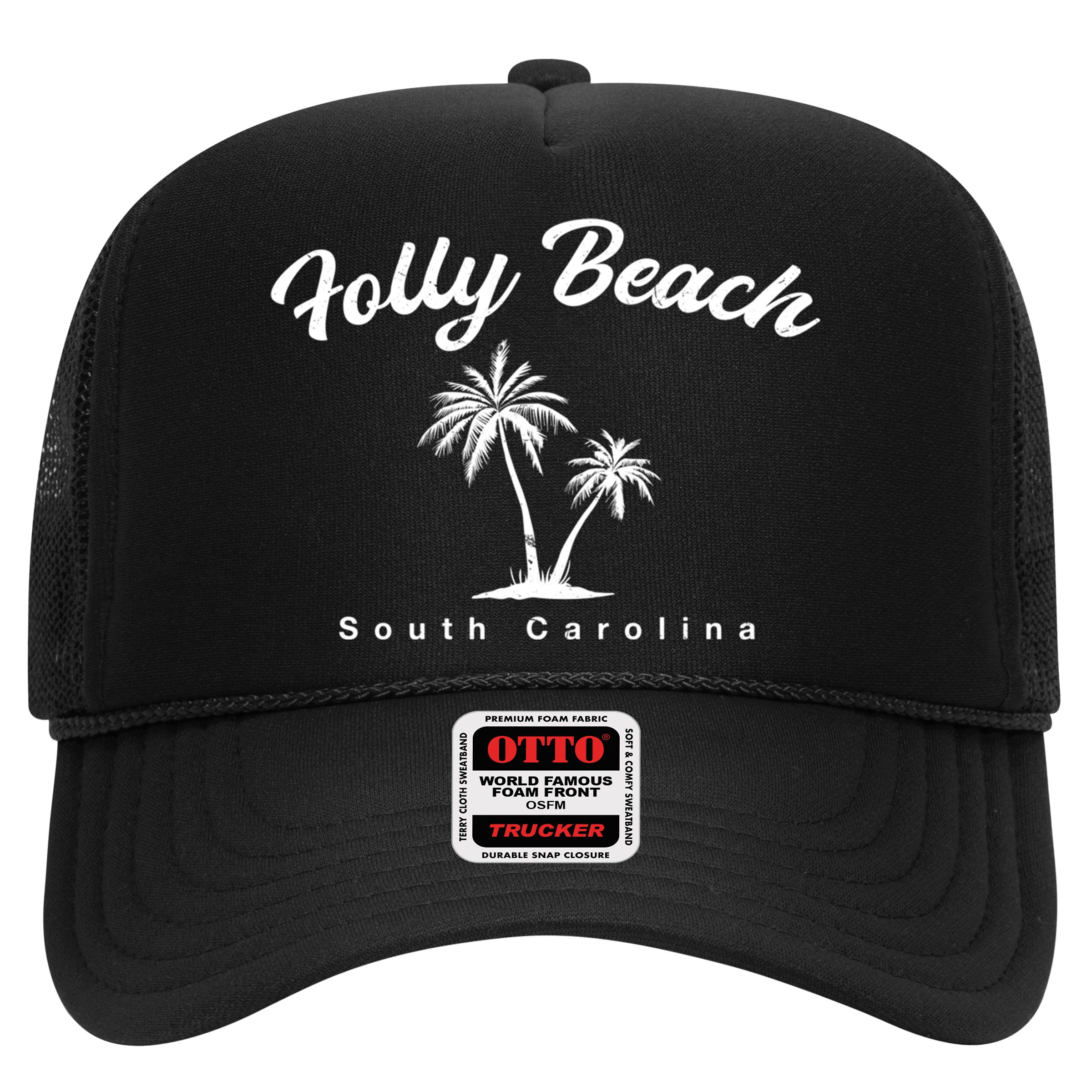 Folly Beach South Carolina Summer Sc Tropical Charleston Gift Hat