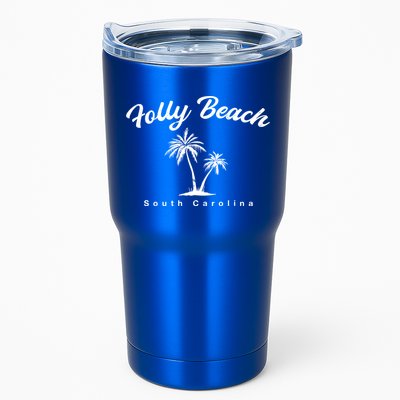 Folly Beach South Carolina Summer Sc Tropical Charleston Gift Tumbler