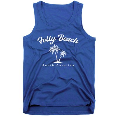 Folly Beach South Carolina Summer Sc Tropical Charleston Gift Tank Top