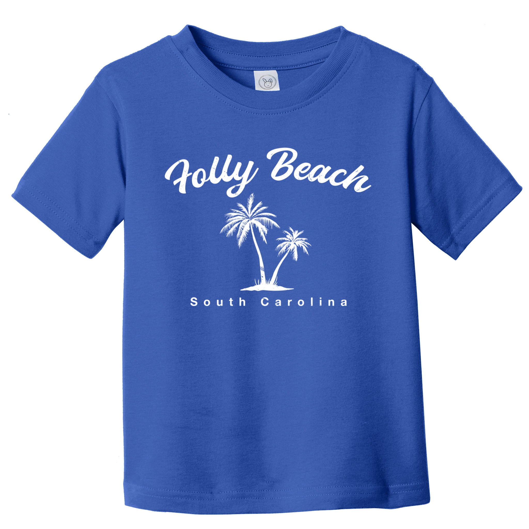 Folly Beach South Carolina Summer Sc Tropical Charleston Gift Toddler T-Shirt