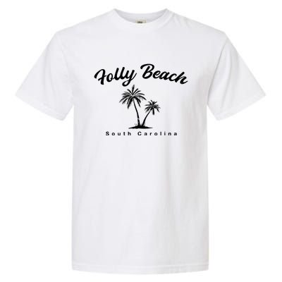 Folly Beach South Carolina Summer Sc Tropical Charleston Gift Garment-Dyed Heavyweight T-Shirt