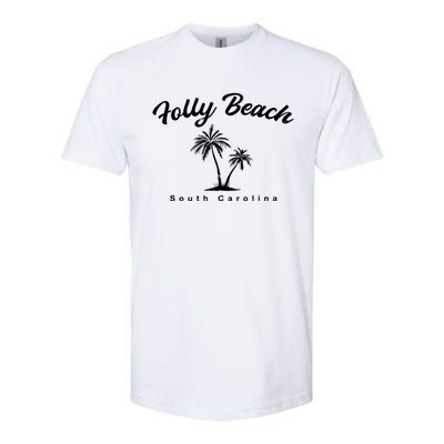 Folly Beach South Carolina Summer Sc Tropical Charleston Gift Softstyle® CVC T-Shirt