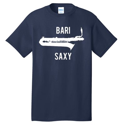 Funny Baritone Saxophone Shirts For Bari Saxophonist Tall T-Shirt