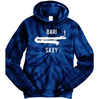 Funny Baritone Saxophone Shirts For Bari Saxophonist Tie Dye Hoodie