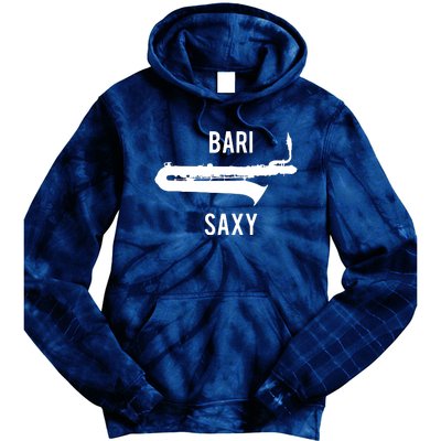 Funny Baritone Saxophone Shirts For Bari Saxophonist Tie Dye Hoodie