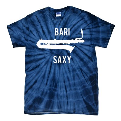 Funny Baritone Saxophone Shirts For Bari Saxophonist Tie-Dye T-Shirt