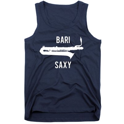 Funny Baritone Saxophone Shirts For Bari Saxophonist Tank Top