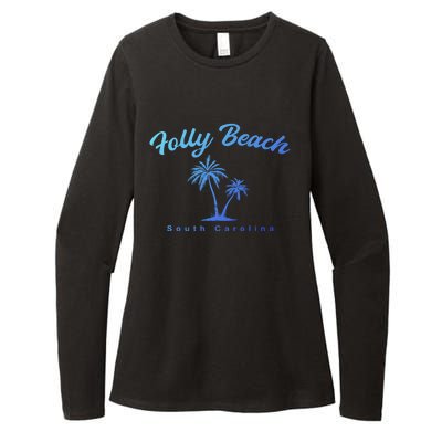 Folly Beach South Carolina Summer Sc Tropical Charleston Gift Womens CVC Long Sleeve Shirt