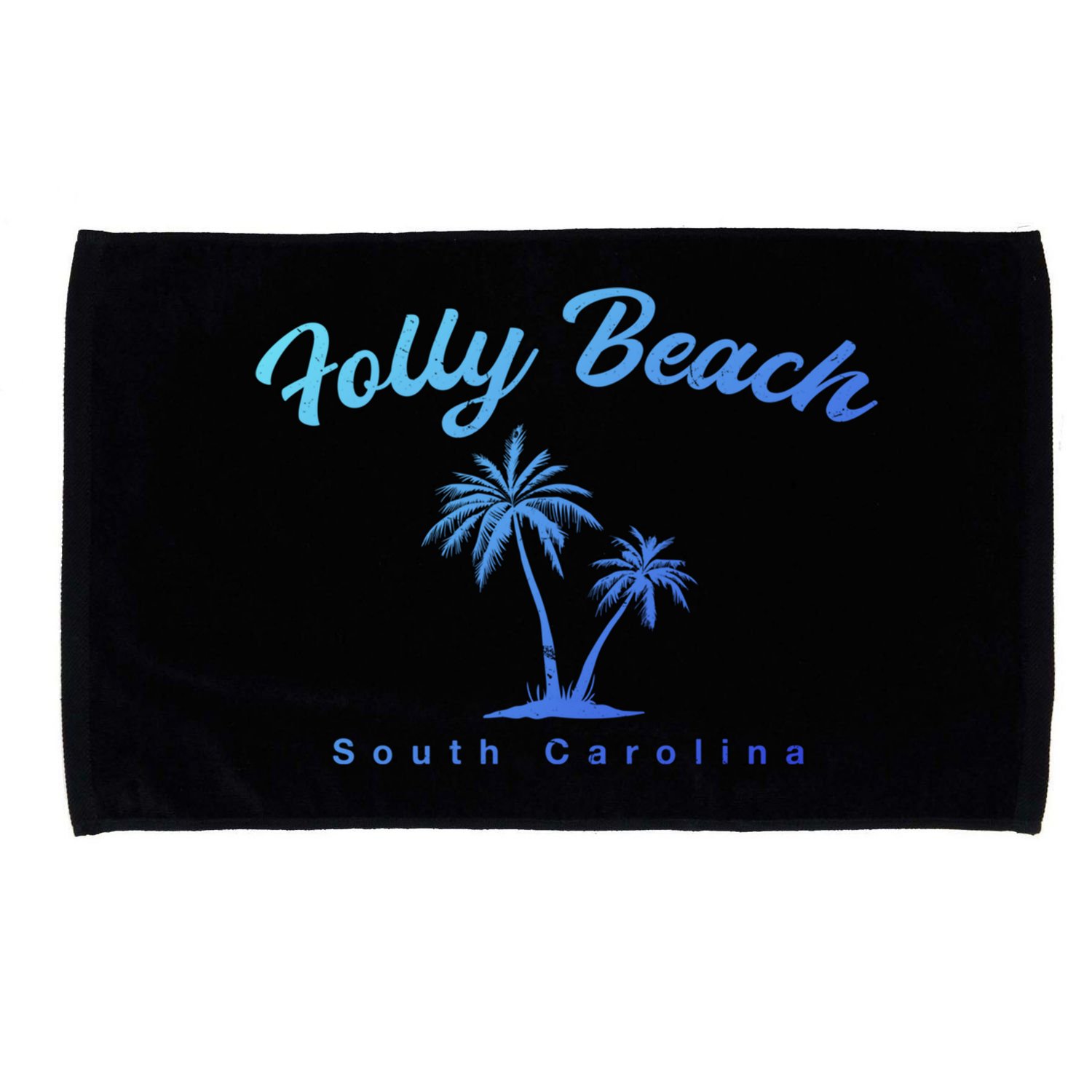 Folly Beach South Carolina Summer Sc Tropical Charleston Gift Microfiber Hand Towel