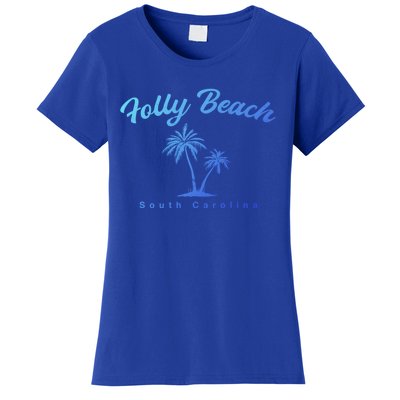 Folly Beach South Carolina Summer Sc Tropical Charleston Gift Women's T-Shirt