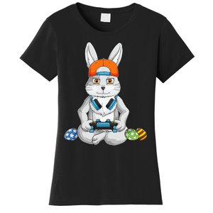 funnt Bunny Spring Easter Egg Hunt Easter Women's T-Shirt