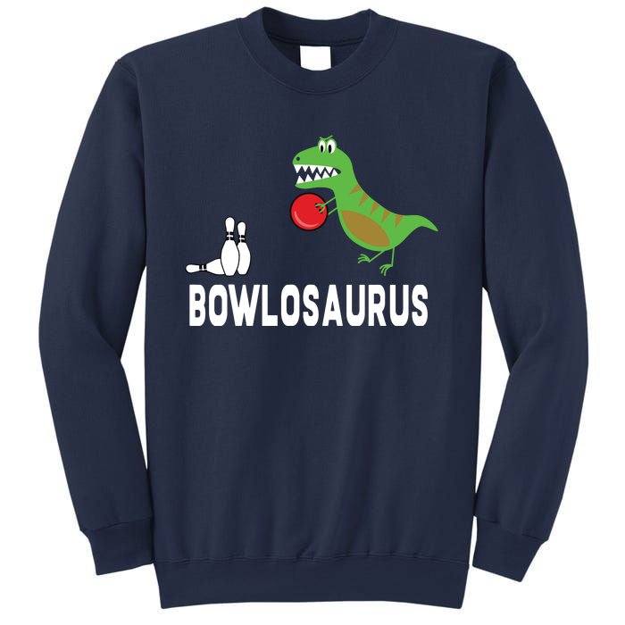 Funny Bowling Shirts Dinosaur Bowler Dino Gift Idea Sweatshirt