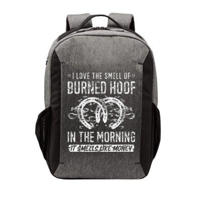 Farrier Blacksmith Smell of Burned Hoof Rodeo Horseshoer Vector Backpack