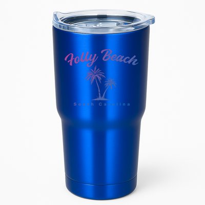 Folly Beach South Carolina Summer Sc Tropical Charleston Gift Tumbler