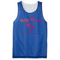 Folly Beach South Carolina Summer Sc Tropical Charleston Gift Mesh Reversible Basketball Jersey Tank