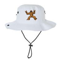 Funny Bigfoot Sasquatch Graphic Rock On Legacy Cool Fit Booney Bucket Hat