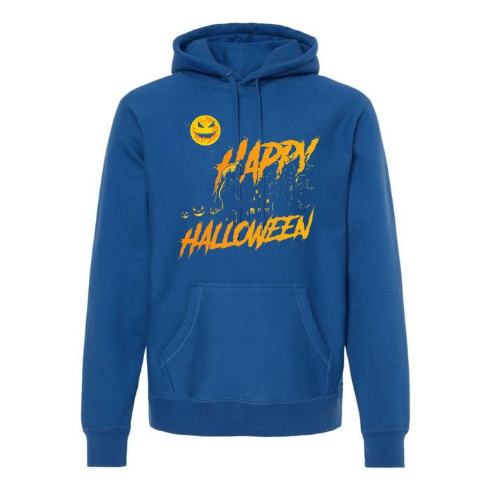 Funny Bigfoot Sasquatch Believer Happy Halloween Costume Premium Hoodie