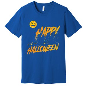 Funny Bigfoot Sasquatch Believer Happy Halloween Costume Premium T-Shirt