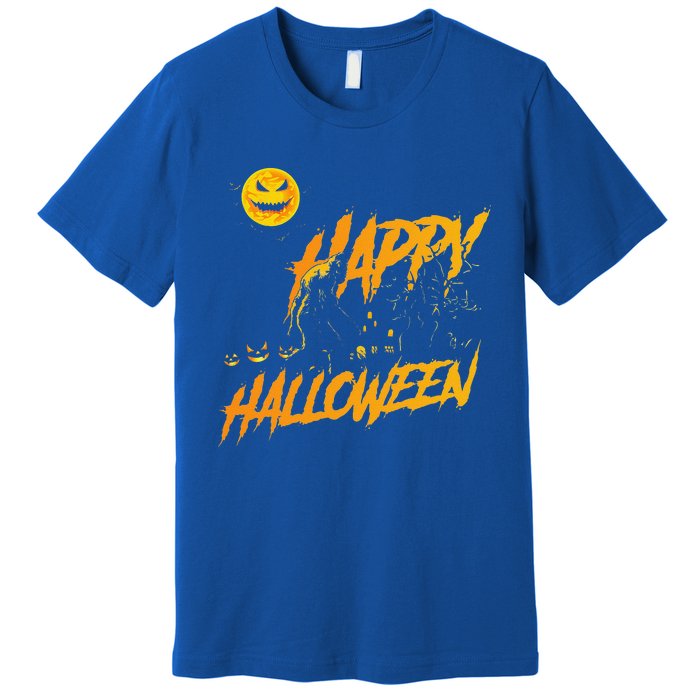 Funny Bigfoot Sasquatch Believer Happy Halloween Costume Premium T-Shirt