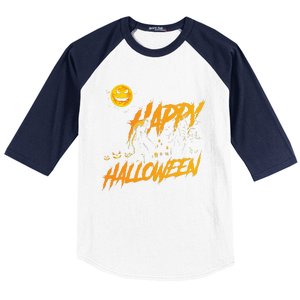 Funny Bigfoot Sasquatch Believer Happy Halloween Costume Baseball Sleeve Shirt