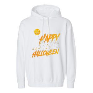 Funny Bigfoot Sasquatch Believer Happy Halloween Costume Garment-Dyed Fleece Hoodie