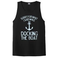 Funny Boating Sorry What I Said Docking Boat PosiCharge Competitor Tank